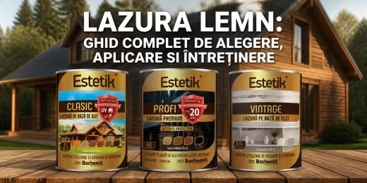 Lazura lemn ghid complet